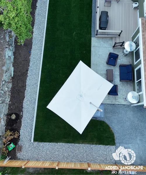 Multi - Tiered Deck, Stamped Patio & Sod Renovation in Bothell 